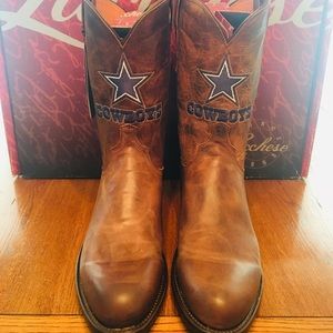 dallas cowboys lucchese boots